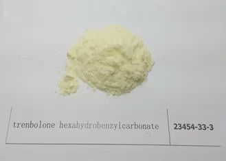Bột màu vàng Trenbolone Oxit thể hình Trenbolone Hexahydrobenzyl cacbonat CAS 23454-33-3